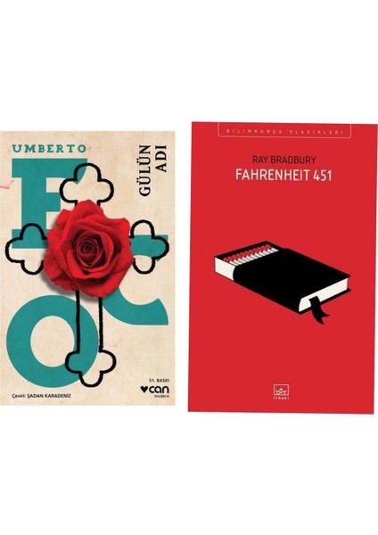 Gülün Adı - Umberto Eco - Fahrenheit 451 - Ray Bradbury