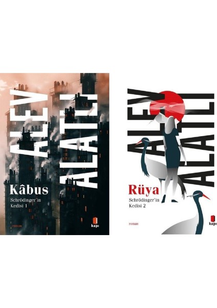 Schrödinger'in Kedisi Kabus - Schrödinger'in Kedisi Rüya /2 Kitap Set - Alev Alatlı / Olgu Kitabevi