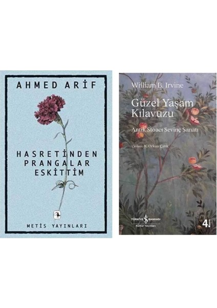 Hasretinden Prangalar Eskittim - Güzel Yaşam Kılavuzu - Antik Stoacı Sevinç Sanatı - William Irvine