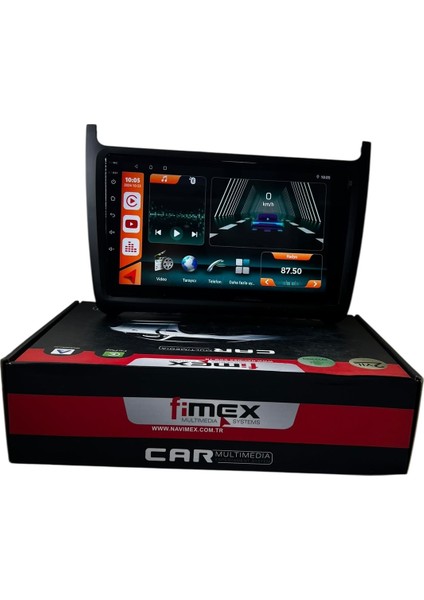 Ww Polo 2009-2016 Fimex 4-64 (Fanlı) Dspli Pro Oem Multimedia