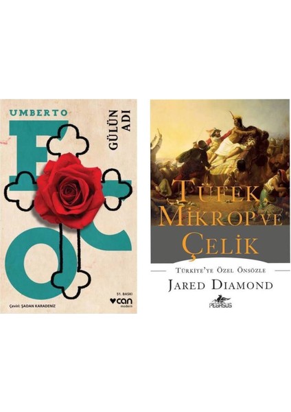 Gülün Adı - Umberto Eco - Tüfekmikropve Çelik - Jared Diamond
