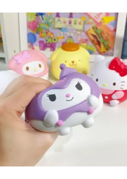 Sanrio Kawaii Mini Sukuşi Anahtarlık Yumuşak Yavaş Yükselen Model Seçenekli 1 Adet Çanta Süsü Squish fiyatları