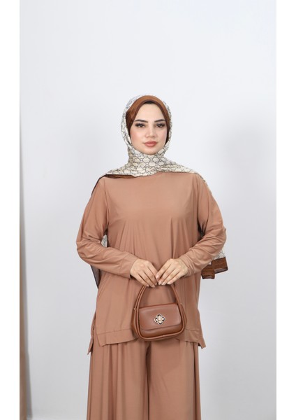 Rahat Sandy Pantolonlu Takım modelleri