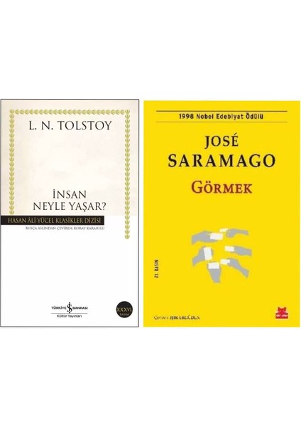 Insan Neyle Yaşar? - Görmek - Jose Saramago