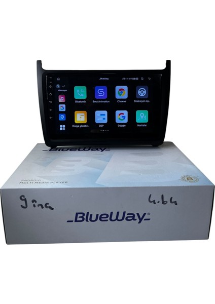 Ww Polo 2009-2016 Blueway 4-64 Profesyonel Oem Multimedia modelleri
