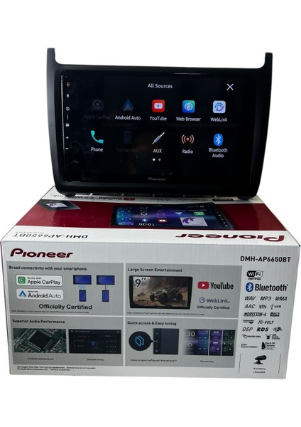 Ww Polo 2009-2016 Pioneer 4-64 Tam Profesyonel Oem Multimedia fiyatları