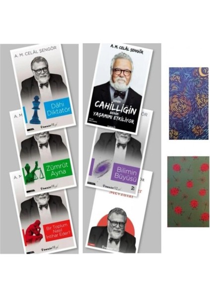 Celal Şengör 6 Kitap Set Defter Hediye