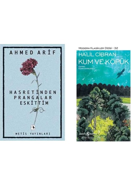 Hasretinden Prangalar Eskittim - Ahmed Arif - Kum ve Köpük - Halil Cibran