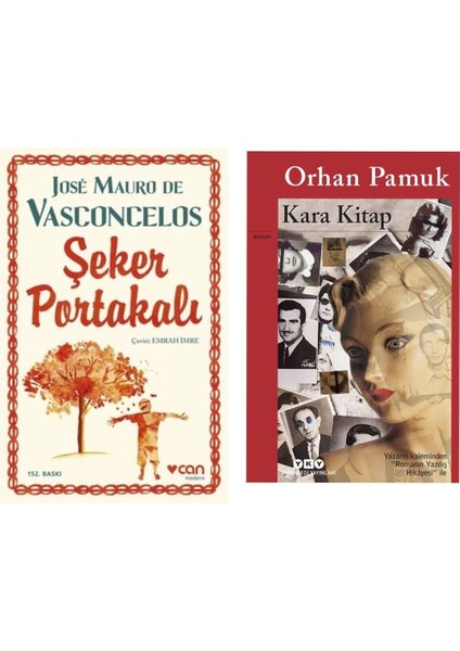 Şeker Portakalı - Jose Mauro De Vasconcelos - Kara Kitap - Orhan Pamuk