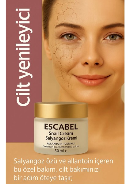 Salyangoz Özü Içeren Hyalüronik Asitli Onarıcı Besleyici Krem 50ml