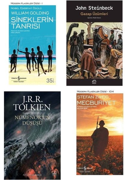 Sineklerin Tanrısı - Numenorun Düşüşü - Gazap Üzümleri - Mecburiyet