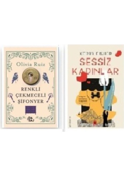 Set Renkli Çekmeceli Şifonyer - Sessiz Kadınlar Hediye