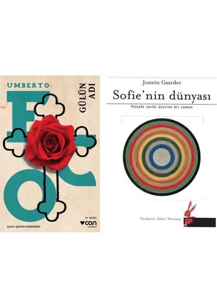 Gülün Adı - Umberto Eco - Sofie’nin Dünyası - Jostein Gaarder