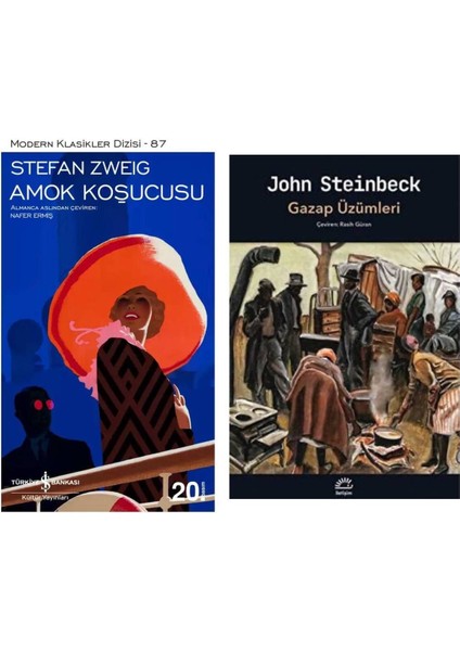 Amok Koşucusu Stefan Zweig - Gazap Üzümleri John Steinbeck