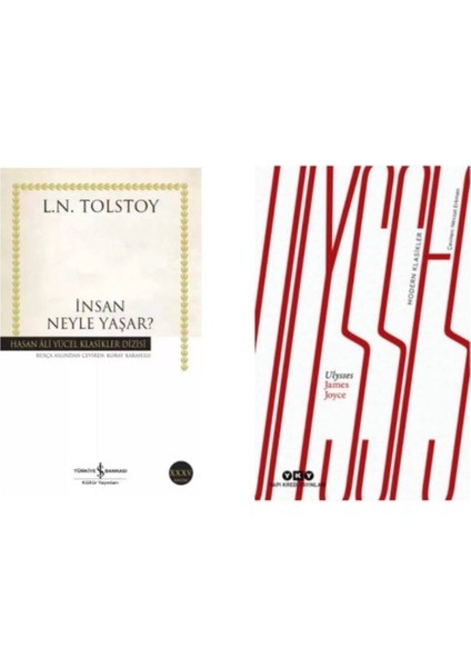 Ulysses James Joyce - Lev Nikolayeviç Tolstoy Insan Neyle Yaşar