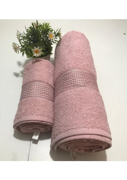 2’li (Ikili)Pamuklu Banyo Havlusu Seti – %100 Saf Pamuklu , Yumuşak ve Emici Büyük Banyo Havlusu 90X150 cm ve Baş Havlusu 50X90 cm indirimleri