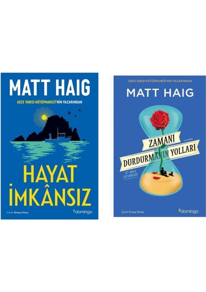 Hayat Imkansız(Matt Haig)+Zamanı Durdurmanın Yolları 2 Kitap Set