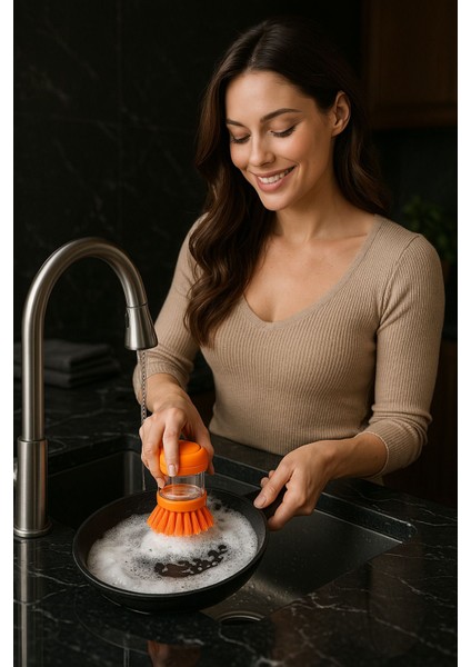 Pratik ve Hijyenik Saplı Bulaşık Fırçası, Detaylı Temizlik Için Ideal Seçim fiyatları