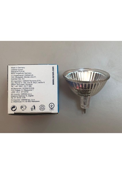 2 Adet Osram 12V 20W Mr 16 Halojen Lamba ÇAP:50MM modelleri