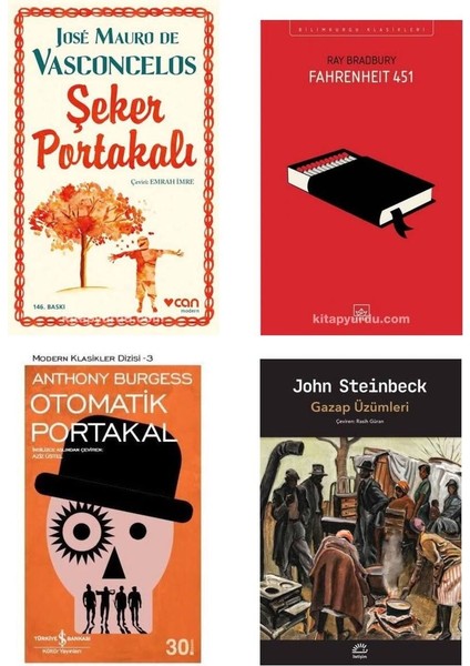 Simyacı - Fahrenheit 451 - Otomatik Portakal - Gazap Üzümleri