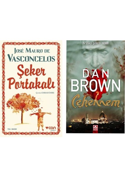Şeker Portakalı - Jose Mauro De Vasconcelos - Cehennem - Dan Brown