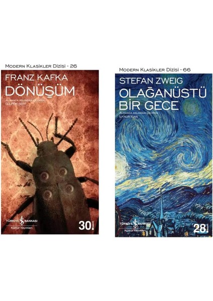 Dönüşüm Franz Kafka - Olağanüstü Bir Gece Stefan Zweig