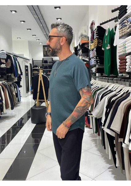 Oval Kesim Oversize Erkek T-Shirt fırsatları
