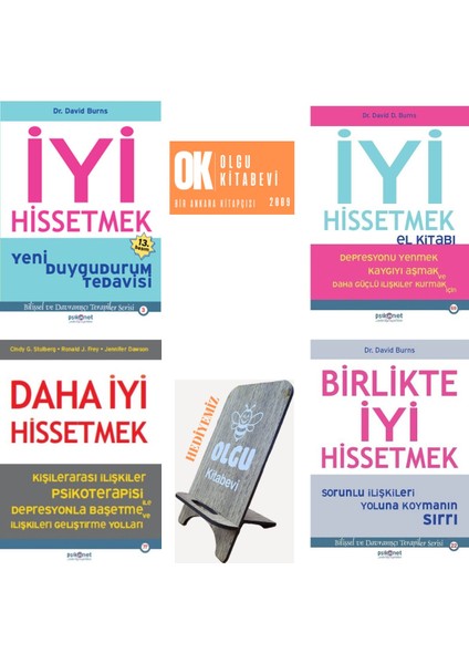 Iyi Hissetmek El Kitabı - Iyi Hissetmek - Daha Iyi Hissetmek - Birlikte Iyi Hissetmek / 4 Kitap Set