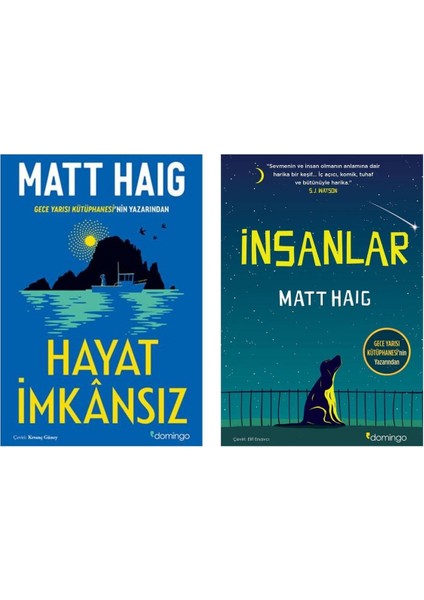 Hayat Imkansız(Matt Haig)+Insanlar 2 Kitap Set