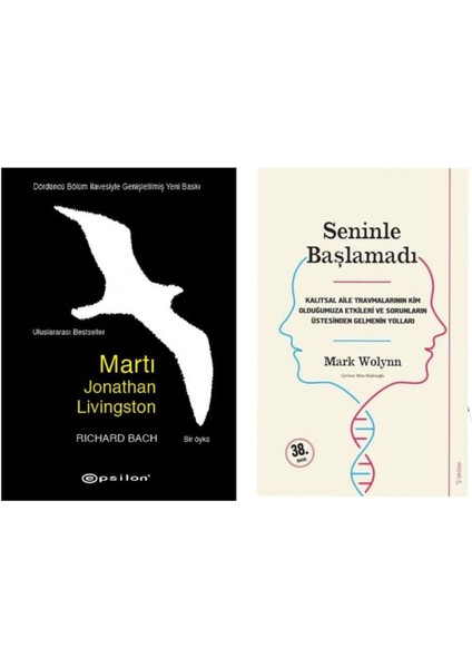 Martı Jonathan Livingston Richard Bach - Seninle Başlamadı Mark Wolynn