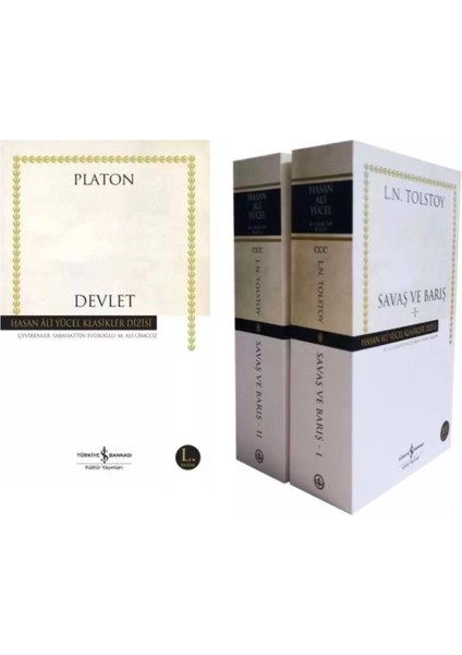 Lev Tolstoy Savaş ve Barış 2 Cilt - Platon Sokratesin Savunması