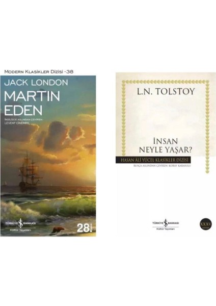 Jack London Martin Eden - Lev Nikolayeviç Tolstoy Insan Neyle Yaşar