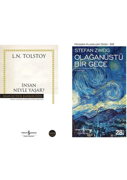 Insan Neyle Yaşar ? Tolstoy - Olağanüstü Bir Gece Stefan Zweig