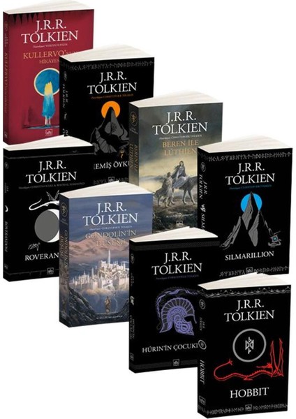 J.r.r. Tolkien 8 Kitap Takım