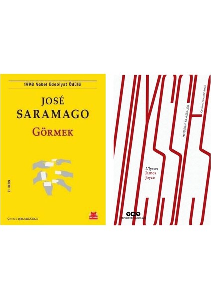 Görmek - Jose Saramago - Ulysses - James Joyce