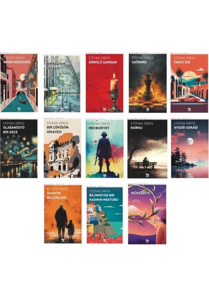 Stefan Zweig Set 13 Kitap (Kitap Pazarı) fiyatları