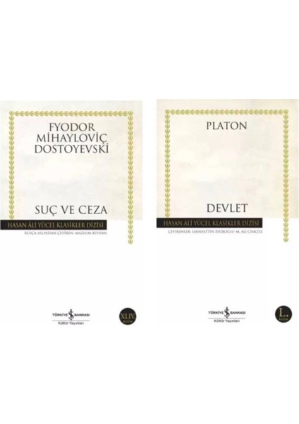 Fyodor Dostoyevski Suç ve Ceza - Platon Devlet