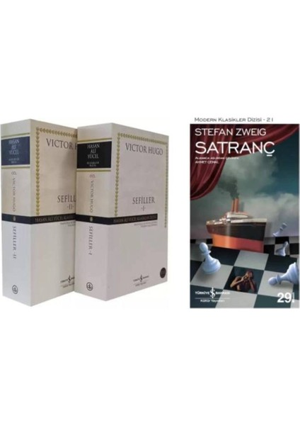 Sefiller – 2 Cilt Victor Hugo - Stefan Zweig Satranç