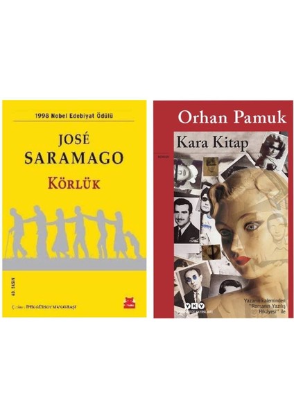 Körlük - Jose Saramago - Kara Kitap - Orhan Pamuk