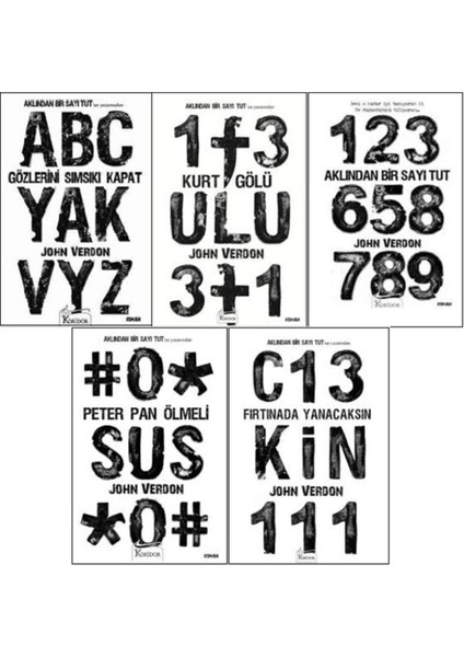 John Verdon 5 Kitap Seti