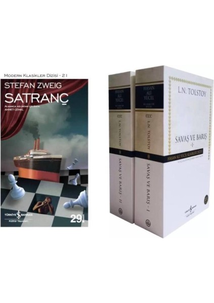 Lev Tolstoy Savaş ve Barış - Stefan Zweig Satranç