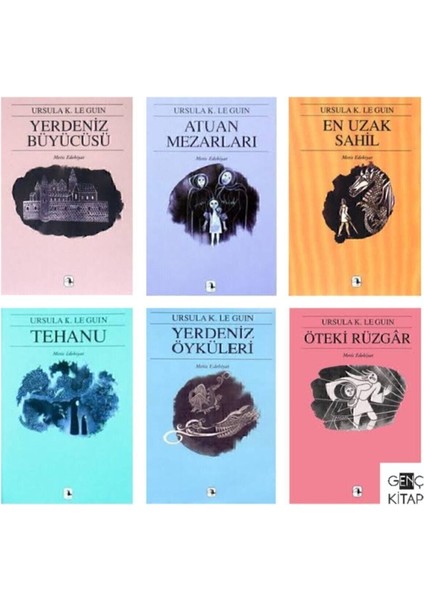 Yerdeniz Serisi 6 Kitap Set Ursula K. Le Guın