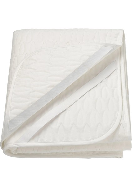 Sotnätfjärıl Alez 90 × 200 cm Beyaz Sıvı Geçirmez Yatak Koruyucu