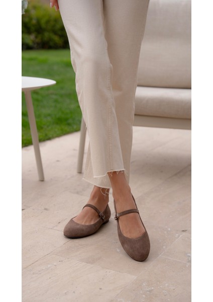 Kostas Kahve Süet Hakiki Deri Babet fiyatları