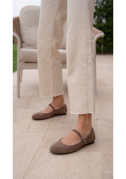 Kostas Kahve Süet Hakiki Deri Babet fırsatları