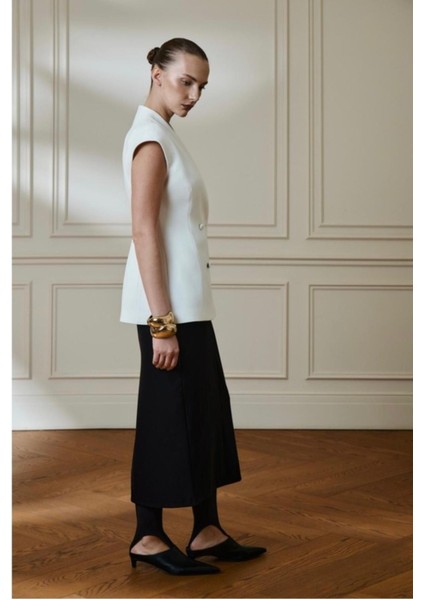 Düğmeli Laverne Yelek fırsatları