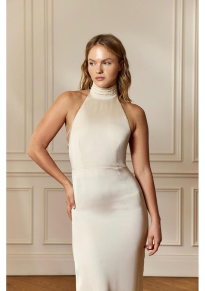 Inci Sırt Detaylı Astra Elbise modelleri