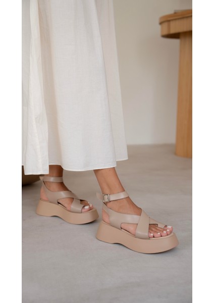 Doncic Ten Hakiki Deri Sandalet fiyatları