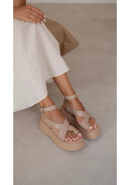 Doncic Ten Hakiki Deri Sandalet fırsatları