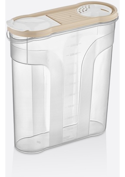 2900ML Erzak Saklama Kabı (5pp Gıda Için En Güvenilir Plastik)
